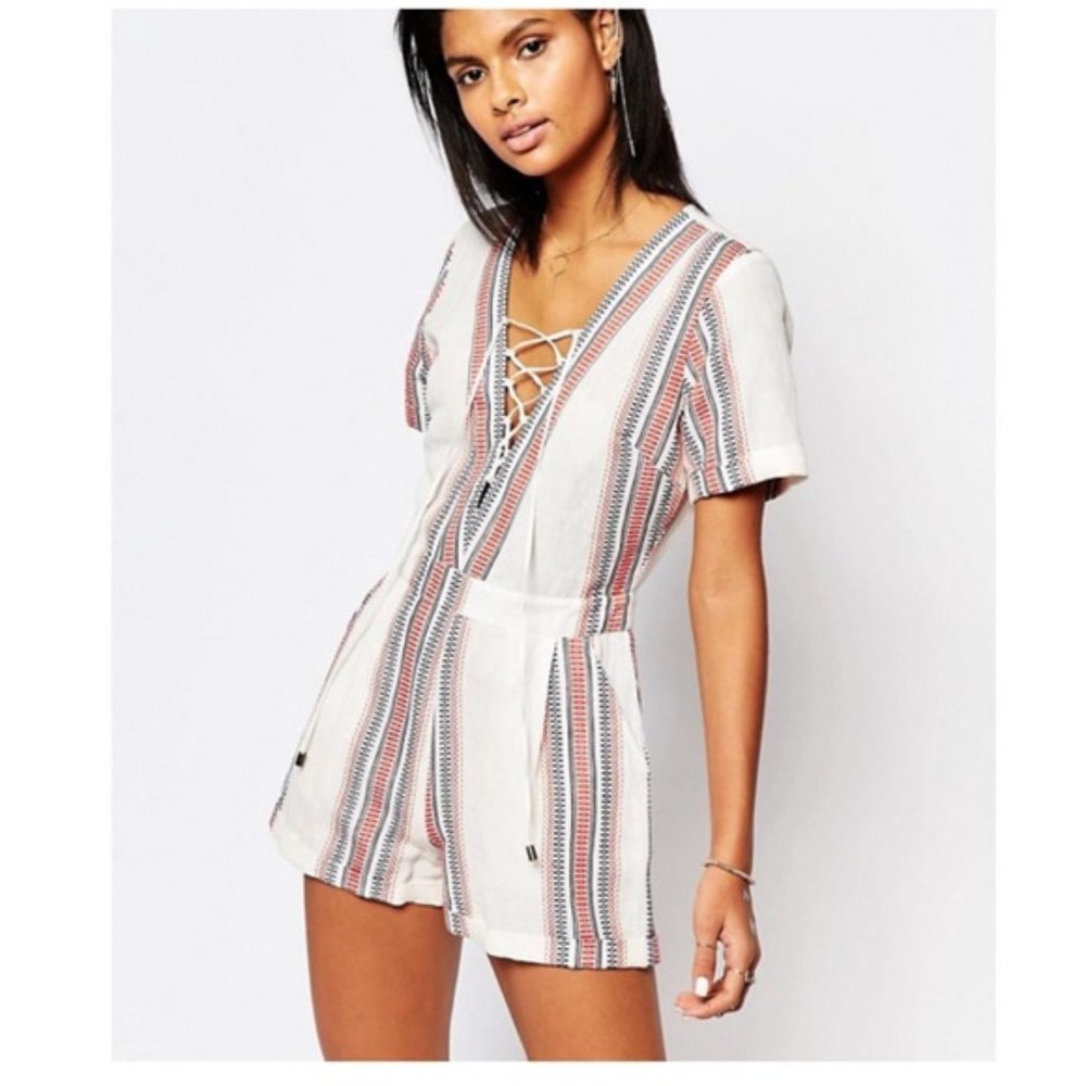 REVOLVE Tularosa Balboa Playsuit in Beatnik Stripe